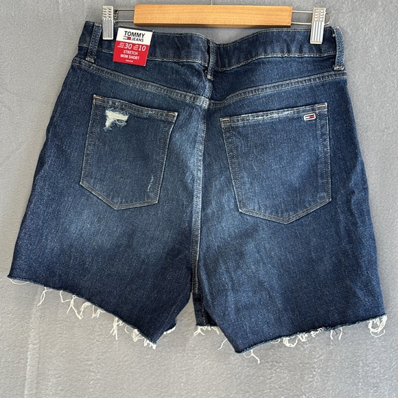 NWT Tommy Jeans Women's Stretch Mom‎ Short Size 10 Waist 30 - Picture 3 of 4